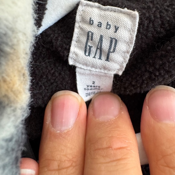 Baby GAP Girls’ Faux Fur Leopard Print Jacket - Size 2T - Picture 3 of 3